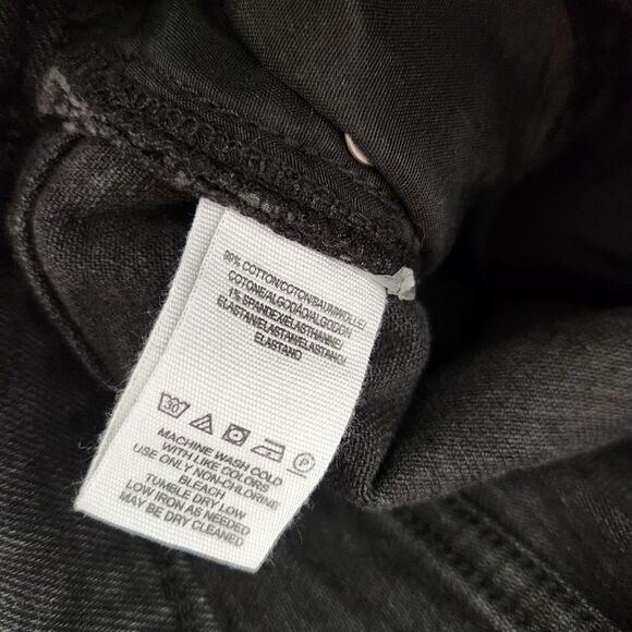 Free People Hi Slin Straight Jeans Size 24 - Picture 5 of 5